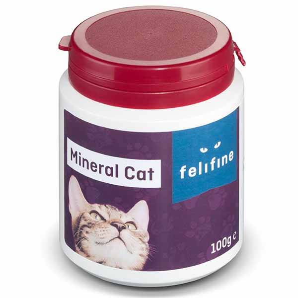 FeliFine Frischfutter für Katzen - MIneral Cat Nahrungsergänzung 100g Dose